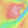 Capitale-Nationale topographic map, elevation, terrain