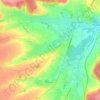 Pressy topographic map, elevation, terrain