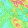 Pilisvörösvári járás topographic map, elevation, terrain