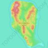 North Manitou Island topographic map, elevation, terrain
