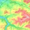 Oberbalm topographic map, elevation, terrain