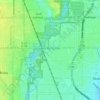 Morton Grove topographic map, elevation, terrain