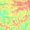 Limestone Township topographic map, elevation, terrain