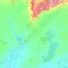 Zorita topographic map, elevation, terrain