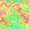 Puebla de Lillo topographic map, elevation, terrain