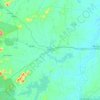 Umirim topographic map, elevation, terrain
