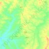 Alvorada topographic map, elevation, terrain