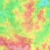 Saint-Sulpice-les-Champs topographic map, elevation, terrain