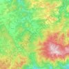 Sassello topographic map, elevation, terrain