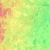 Каслинский район topographic map, elevation, terrain