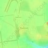 Rodynske topographic map, elevation, terrain