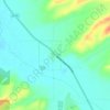 Tensed topographic map, elevation, terrain