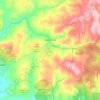 Tsarichina topographic map, elevation, terrain