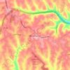 Wintersville topographic map, elevation, terrain
