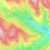Holwick topographic map, elevation, terrain