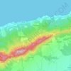Agios Amvrosios topographic map, elevation, terrain