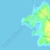 Općina Privlaka topographic map, elevation, terrain