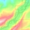 Green Creek Wildlife Area topographic map, elevation, terrain