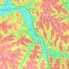 Susquehanna River topographic map, elevation, terrain