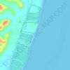 Praia Ponta do Mangue topographic map, elevation, terrain