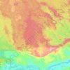 Alenquer topographic map, elevation, terrain