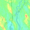 Argyle Township topographic map, elevation, terrain