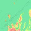 Leelanau County topographic map, elevation, terrain