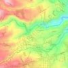 Fátima topographic map, elevation, terrain