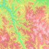 Чемальский район topographic map, elevation, terrain