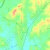 Heidelberg topographic map, elevation, terrain