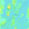 North Hero topographic map, elevation, terrain