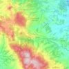 Chianciano Terme topographic map, elevation, terrain