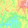 Porto Amazonas topographic map, elevation, terrain