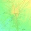 Gujujranwala City Tehsil topographic map, elevation, terrain