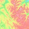 Ricrán topographic map, elevation, terrain