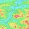 Rabenstein an der Pielach topographic map, elevation, terrain