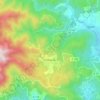 Colognac topographic map, elevation, terrain