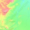 Nova Nazaré topographic map, elevation, terrain