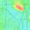 Carson topographic map, elevation, terrain