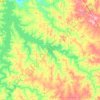 Stockton Lake topographic map, elevation, terrain