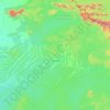 Caroebe topographic map, elevation, terrain
