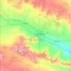 Scotts Bluff County topographic map, elevation, terrain