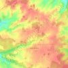 Saint-Senoch topographic map, elevation, terrain