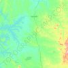 Jacundá topographic map, elevation, terrain