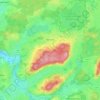 Beuren topographic map, elevation, terrain