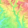 Saint-Loup-Terrier topographic map, elevation, terrain