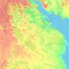 Лоухский район topographic map, elevation, terrain