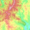 Reading topographic map, elevation, terrain