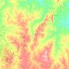 Ilorin East topographic map, elevation, terrain