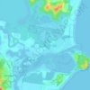 North Haven topographic map, elevation, terrain